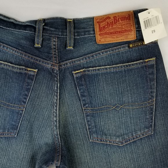 Lucky Brand Sz 29 Bootleg Relaxed Fit Midrise Mens - Picture 8 of 10